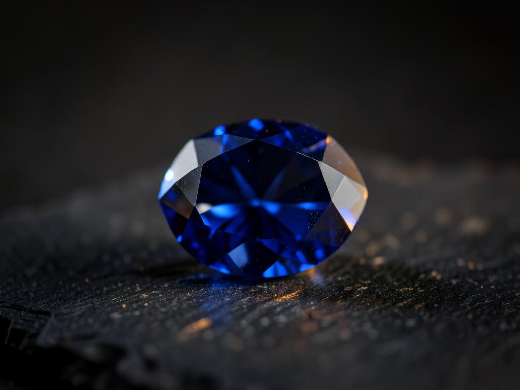 Placeholder — faceted gemstone