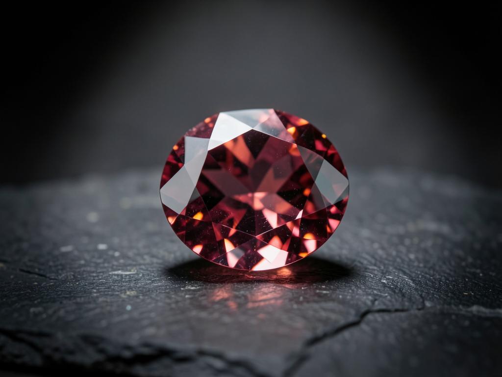Placeholder — faceted gemstone